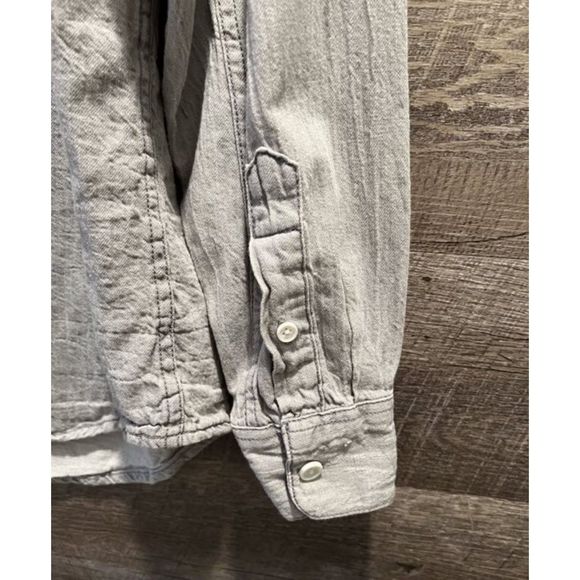 Mossimo Supple Co. Mens Long Sleeve Button Up Cotton Shirt Size Large - Picture 6 of 7